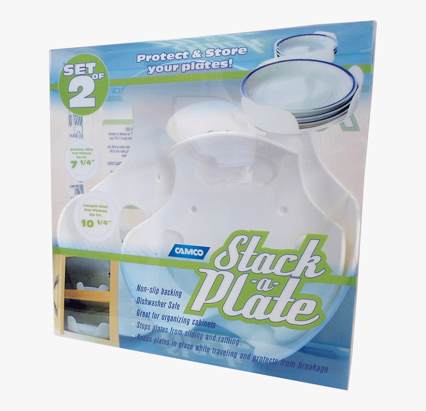 Camco Stack A Plate - Plastic, HD Png Download