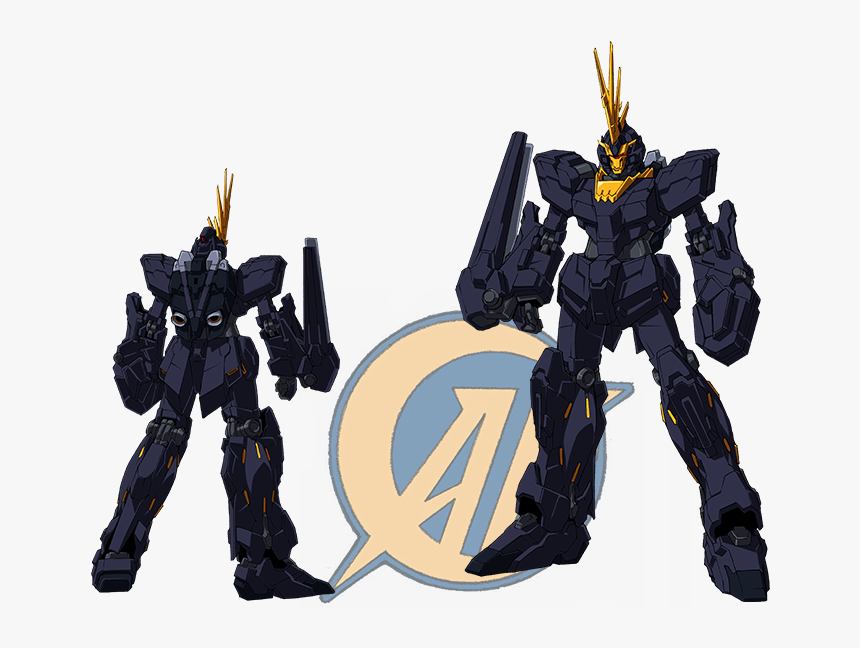 Gundam Banshee Unicorn Mode, HD Png Download