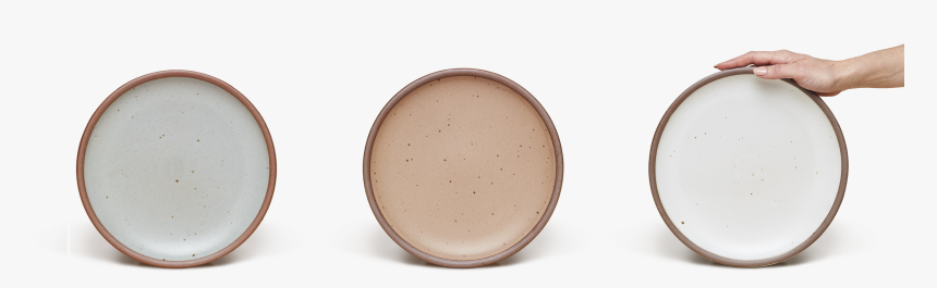 Three East Fork Pottery Dinner Plates In The Core Colors - Circle, HD Png Download