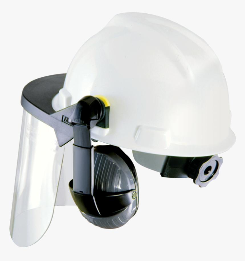 Casco De Seguridad Con Visera, HD Png Download