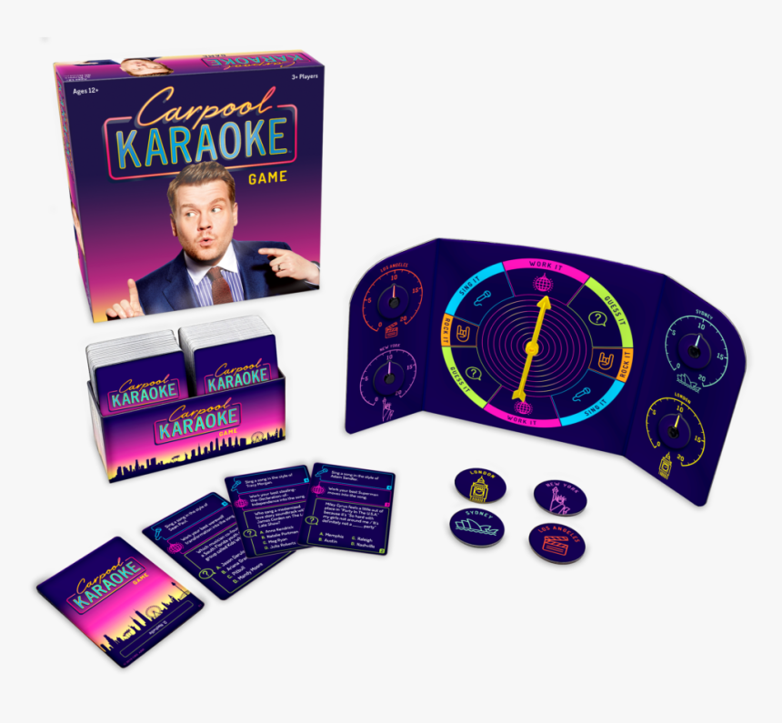 Carpool Karaoke Board Game, HD Png Download