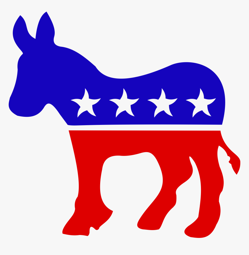 Democratic Donkey Png - Democratic Party Logo Png, Transparent Png