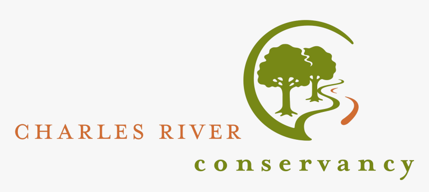 Tree And River Logo - Charles River Conservancy, HD Png Download