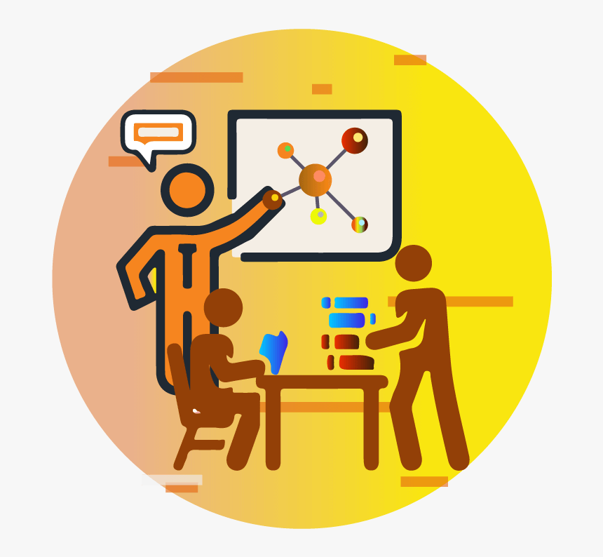 Secondary Chemistry Bishan Bedok Tampines Inclass Discussions - Students Studying Icon Free, HD Png Download