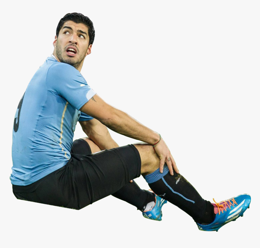 Luis Suárez - Sitting, HD Png Download