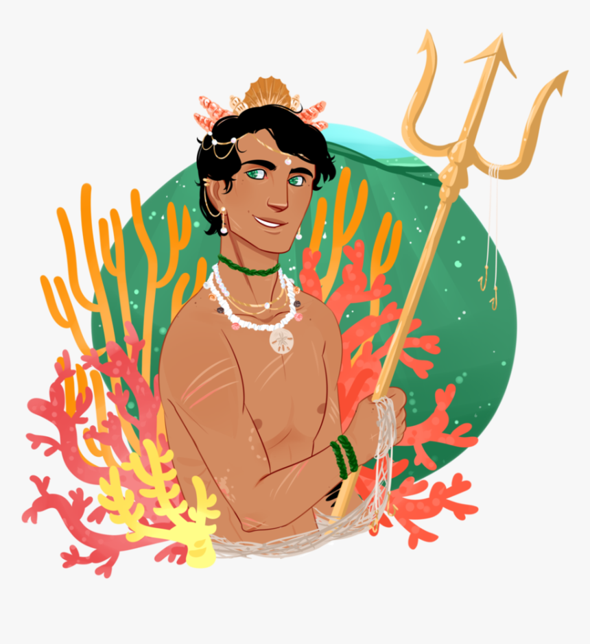 Sea Prince By Snekken Half Blood, Percy Jackson, Prince - Percy Jackson Prince Of The Sea, HD Png Download