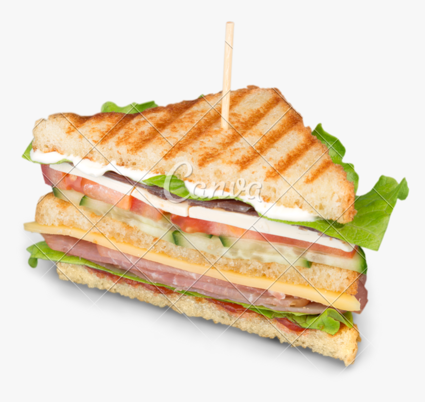 Ham And Cheese Sandwich, HD Png Download