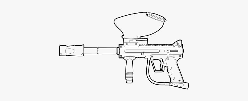 Camera Drawing Gun - Assault Rifle, HD Png Download