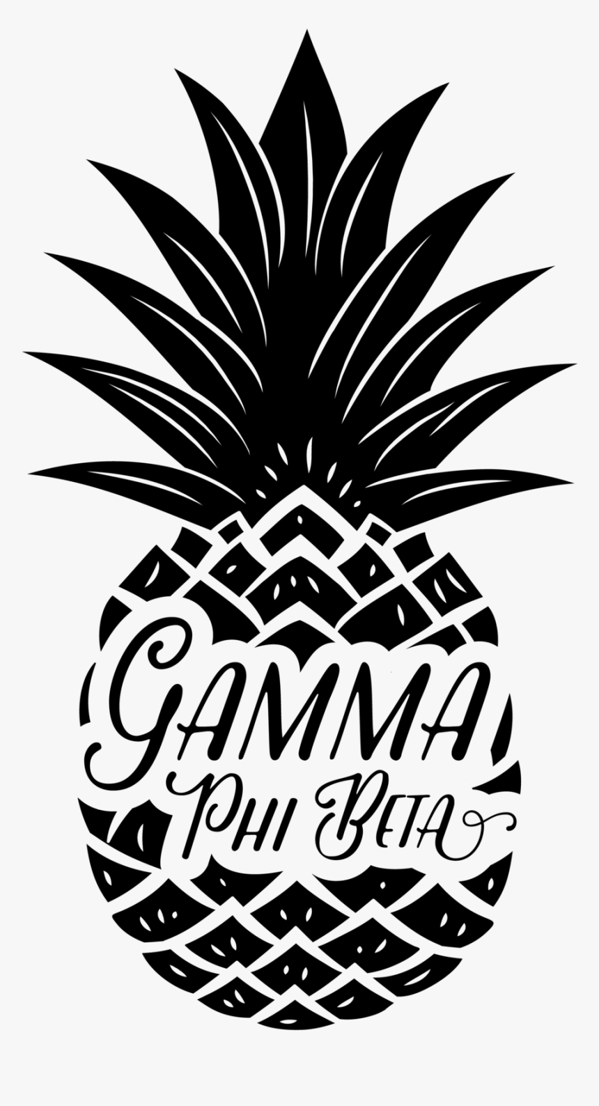 Pineapple Decal With Name , Png Download - Summer Cute Pineapple, Transparent Png