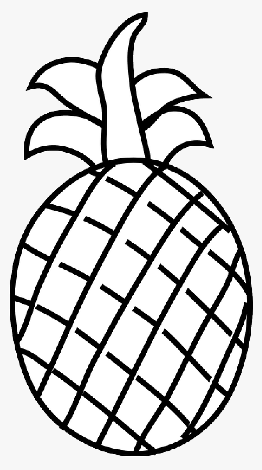 Fruits Clipart Images Black And White, HD Png Download