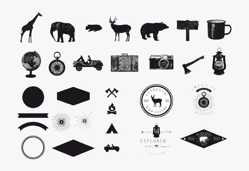 Africa Explorer Png Image - Adventure Element Vector, Transparent Png