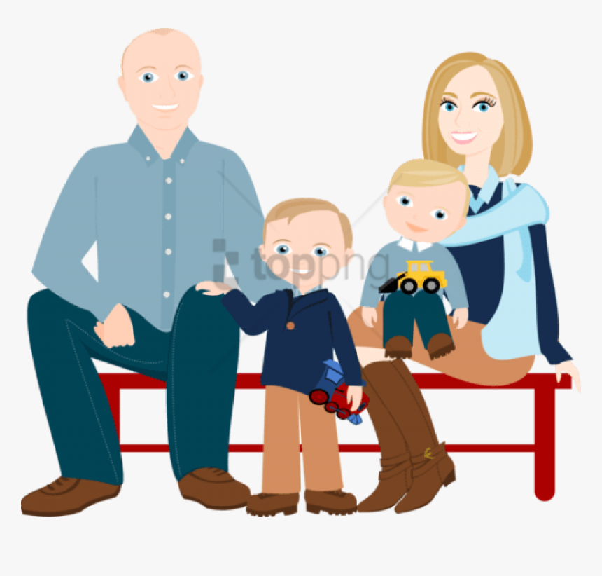 Free Png Download Family People Cartoon Png Images, Transparent Png