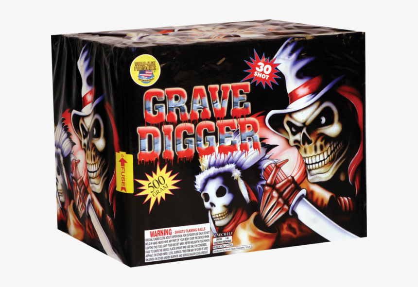 Transparent Grave Digger Png - Grave Digger Firework, Png Download