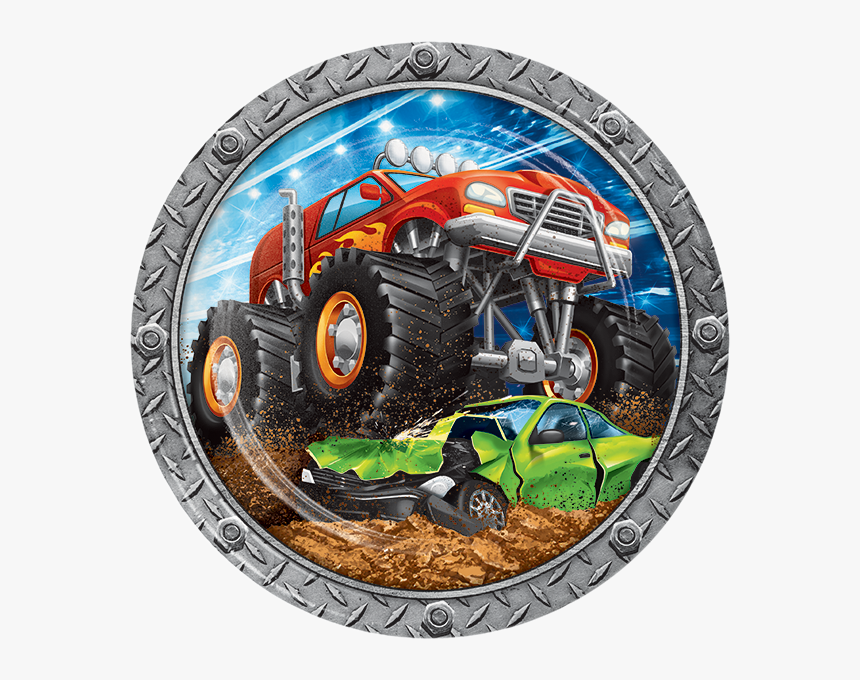 Monster Trucks Birthday Theme, HD Png Download