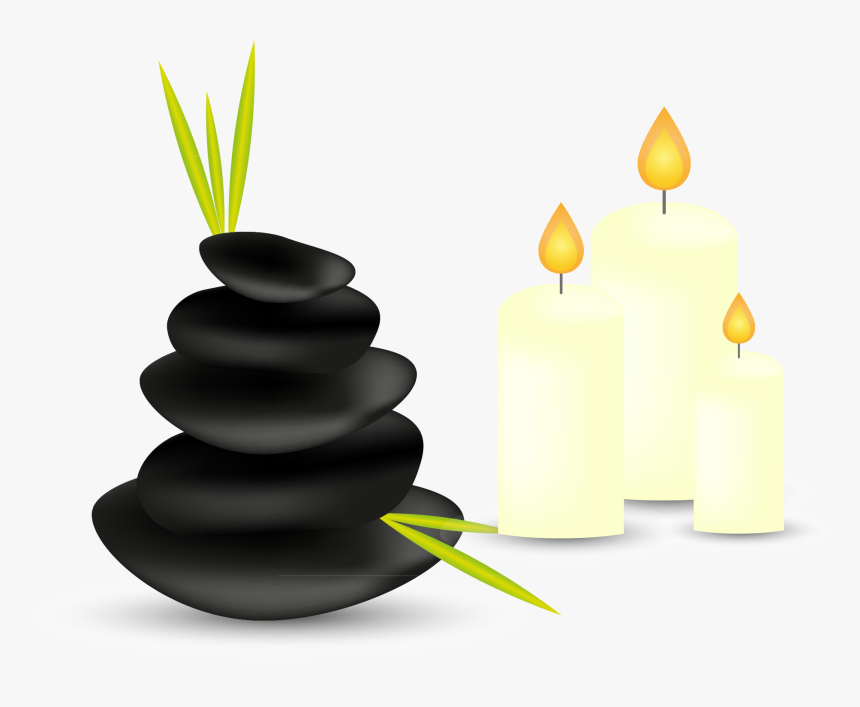 Transparent Candle Light Clipart - Banner Spa Vector, HD Png Download