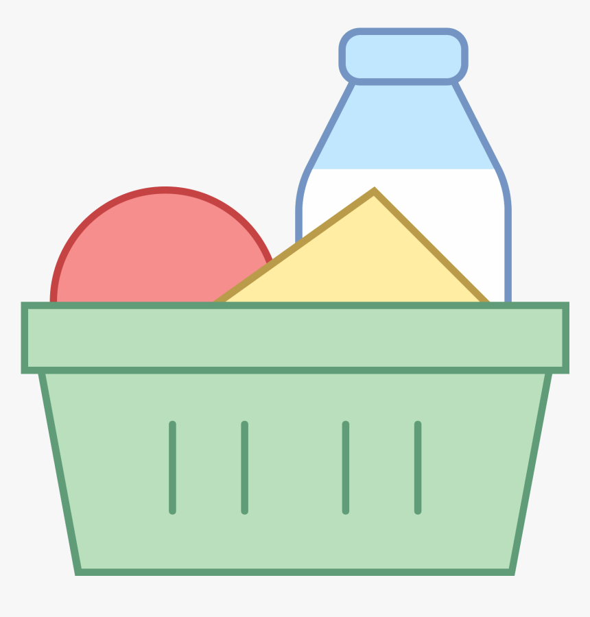 The Logo Displays A Shopping Basket One Would Use In - Ingredients Icon, HD Png Download