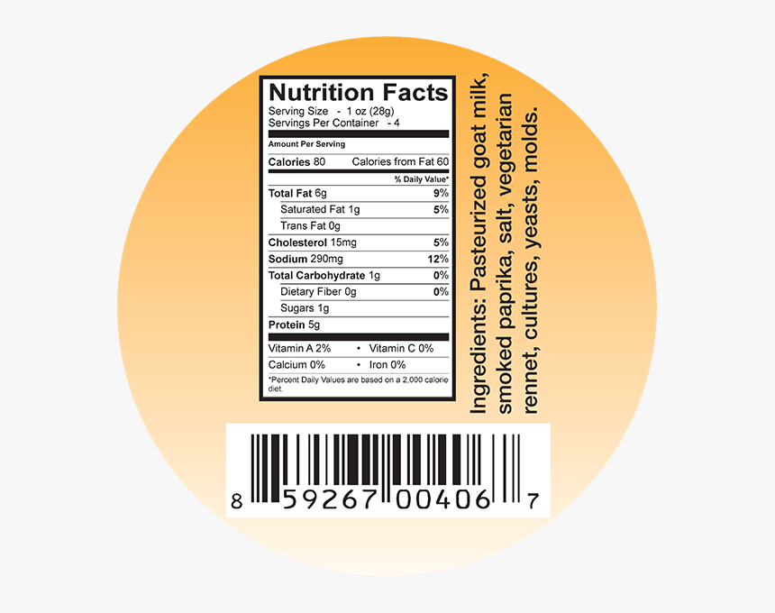 34 Goats Milk Nutrition Label Label Design Ideas 2020