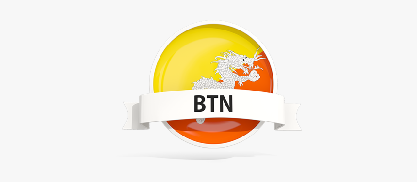 Round Flag With Banner - Circle, HD Png Download