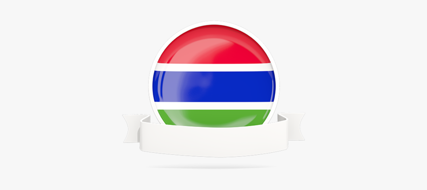 Flag With Empty Ribbon - Sphere, HD Png Download
