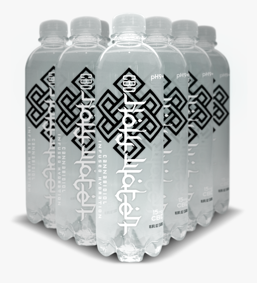 Cbd Holy Water 12 Pack - Plastic Bottle, HD Png Download