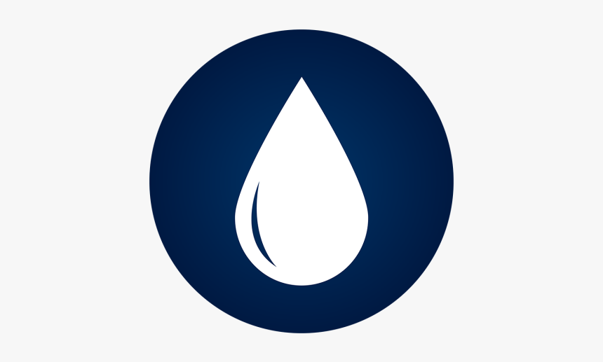 Water Drop Icon Sign - Crescent, HD Png Download