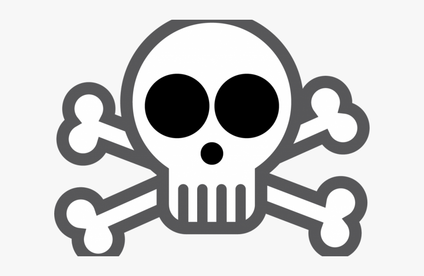 Cute Crossbones Cliparts - Cartoon Mermaids And Pirates, HD Png Download