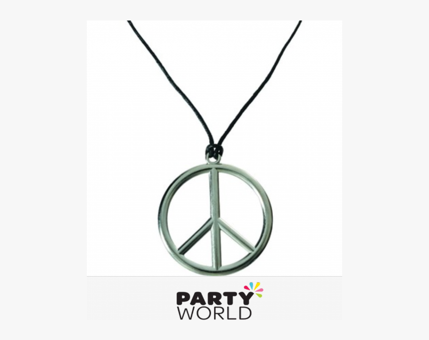 Transparent White Peace Sign Png - Necklace Peace Sign Png, Png Download