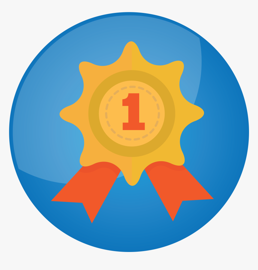 K1 - Flat Number 1 Icon, HD Png Download