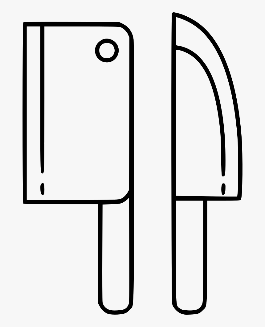 Knife Cleaver, HD Png Download