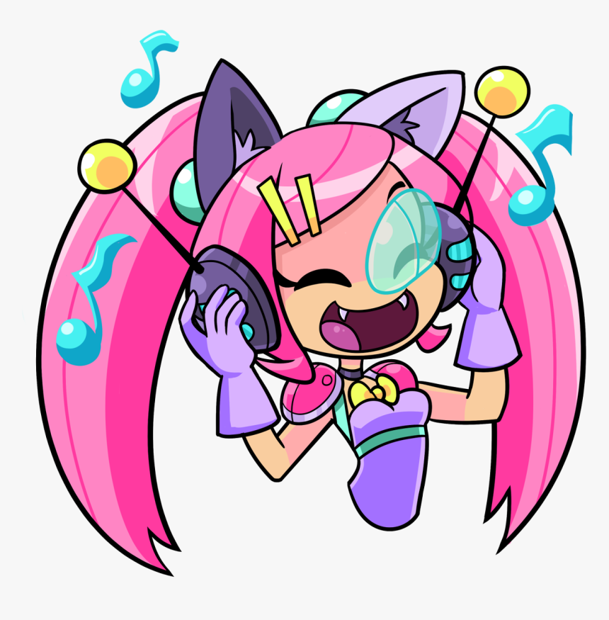 James Montagna On Twitter - Catgirl Without Salad Kebako, HD Png Download