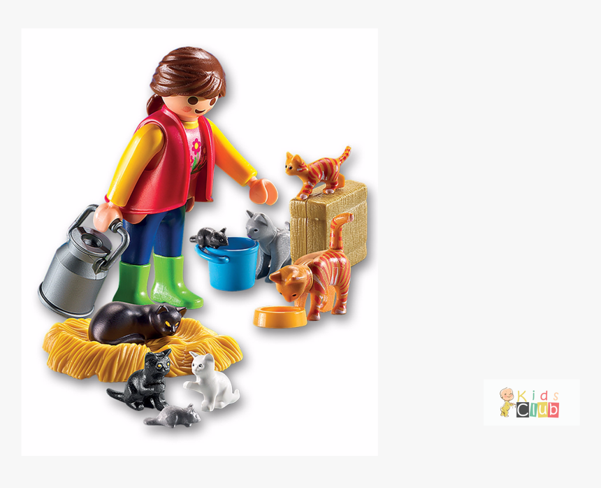 Transparent Cat Girl Png - Playmobil 6139, Png Download