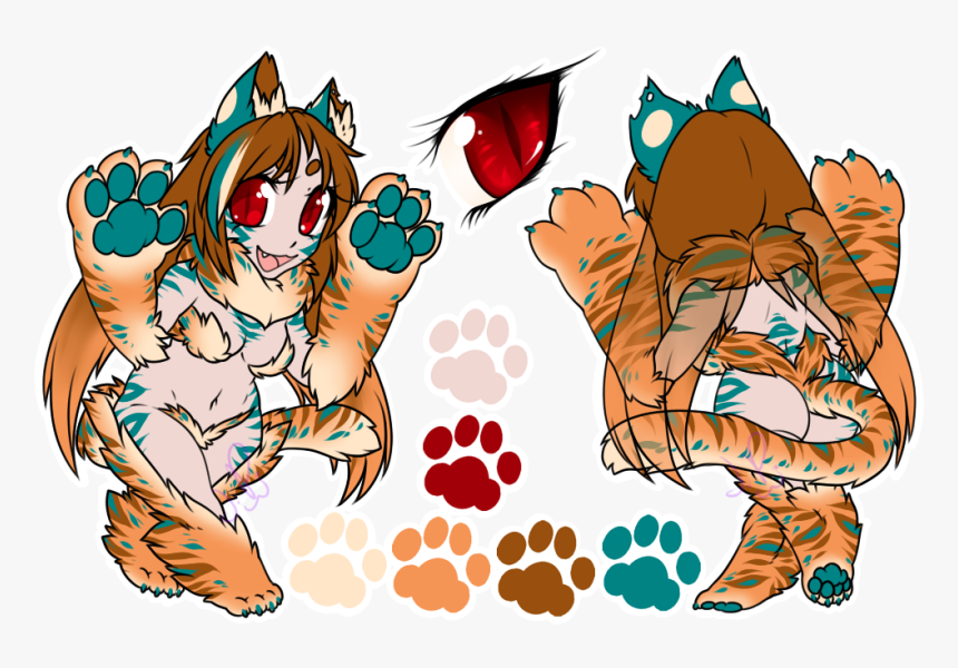 24 Hour Monster Cat Girl Auction Closed - Monster Cat Girl, HD Png Download