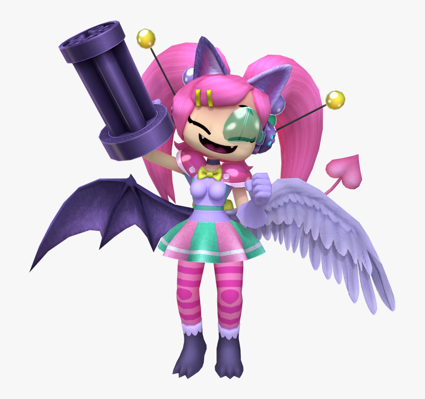 Cat Girl Wtihout Salad Is Actually A Real Game - Cartoon, HD Png Download