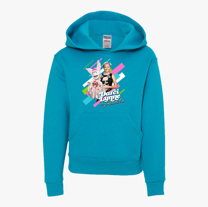 Darci Lynne Youth California Blue Hoodie 
 Title Darci - Hoodie, HD Png Download