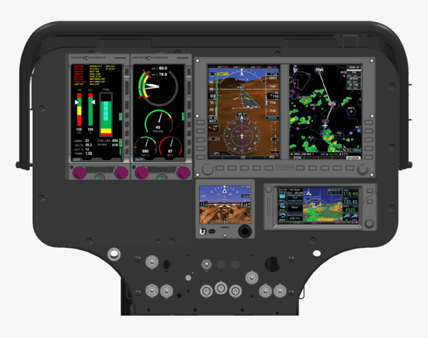 Md 530 Glass Cockpit, HD Png Download