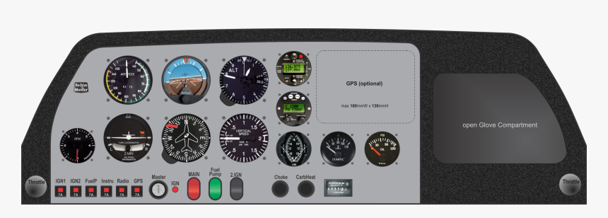 Traditional Cockpit, HD Png Download