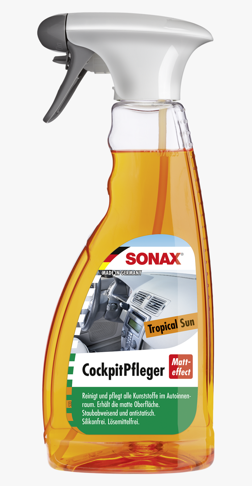 Tropical Sun Png - Sonax Cockpit Spray, Transparent Png