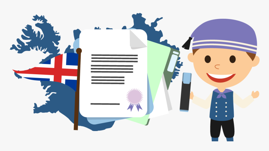 Iceland Map Png, Transparent Png