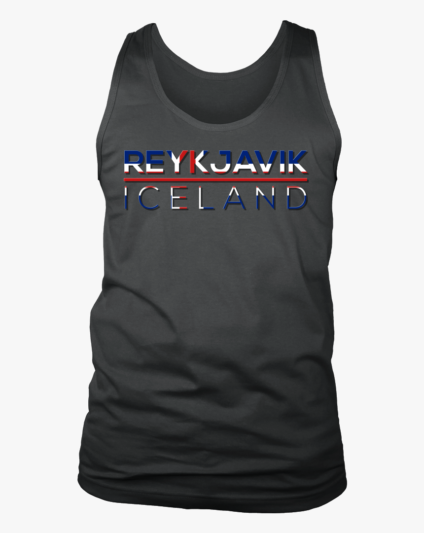 Reykjavik Iceland Pride Patriotic Vintage Flag Tank - Active Tank, HD Png Download