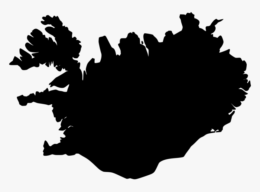 Iceland Map Svg, HD Png Download