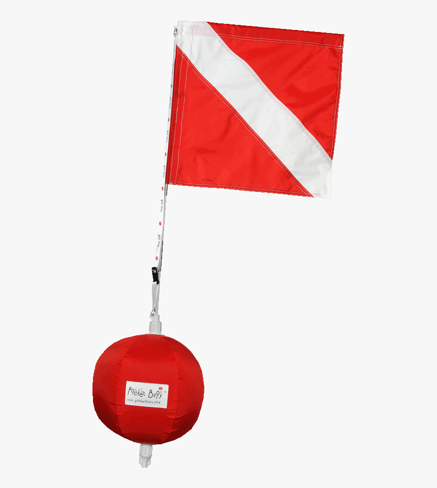 Diving Flag On Pole Transparent Background, HD Png Download
