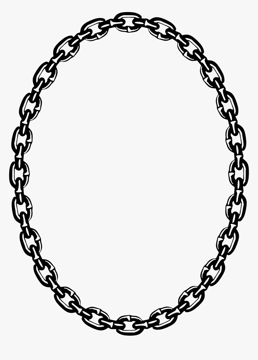 Chain Frame 3 By Firkin Canadian Forest, Cheese, Clip - Chain Circle Clipart, HD Png Download