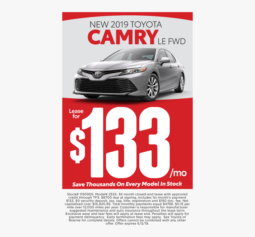 Transparent Toyota Camry Png - Toyota, Png Download