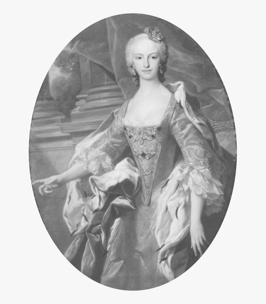 Maria Antonia Ferdinanda Of Spain - Vintage Clothing, HD Png Download