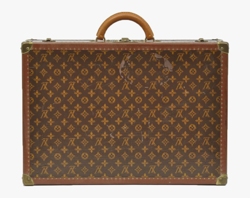 Transparent Louis Vuitton Pattern Png - Louis Vuitton Suitcase Png, Png Download