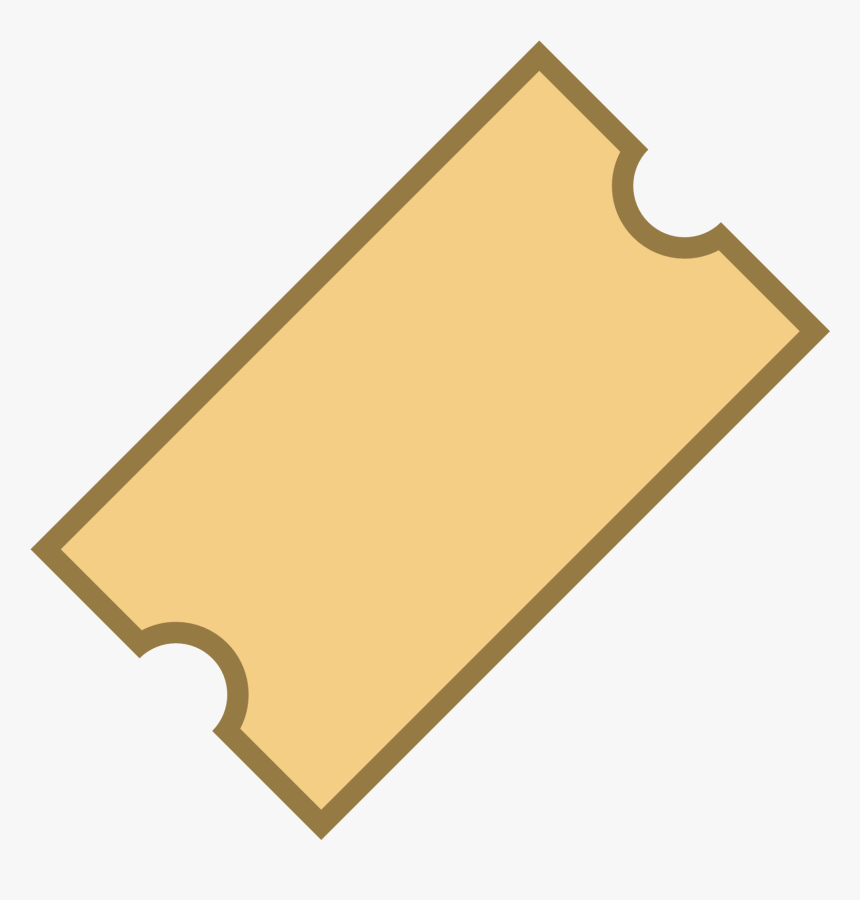 The Ticket Icon Starts As A Rectangle Shape - Sandycove, HD Png Download