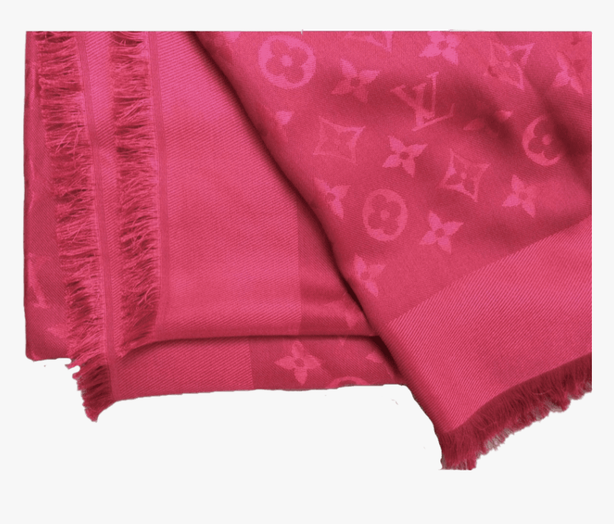 Louis Vuitton Red Shawl - Wool, HD Png Download
