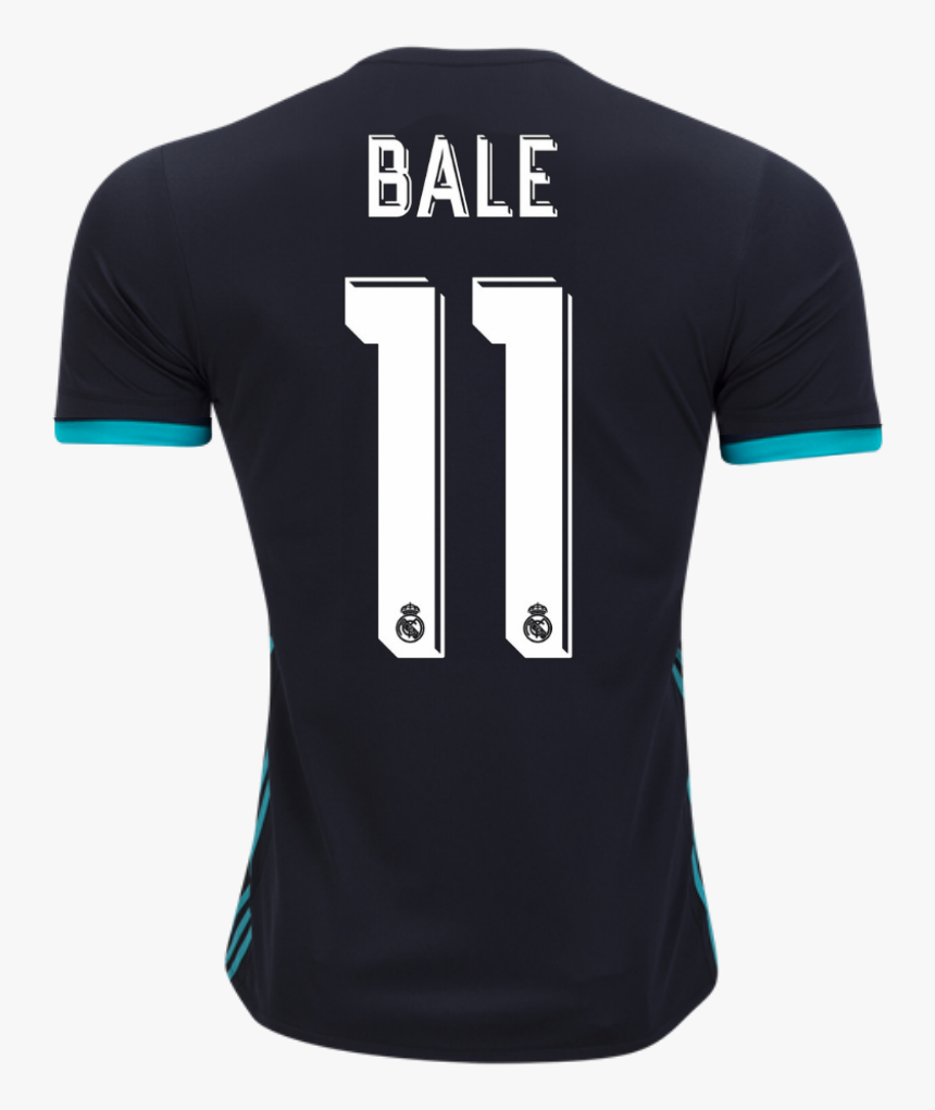 17-18 Real Madrid Away Football Shirt Gareth Bale - Active Shirt, HD Png Download