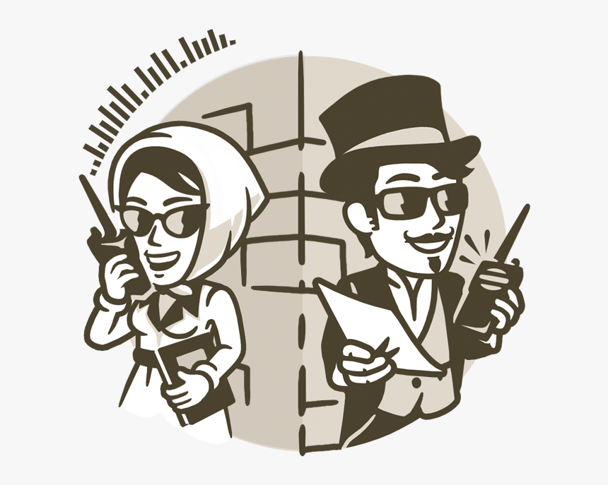 Hiding Clipart Secret Message - Secret Message Clipart, HD Png Download