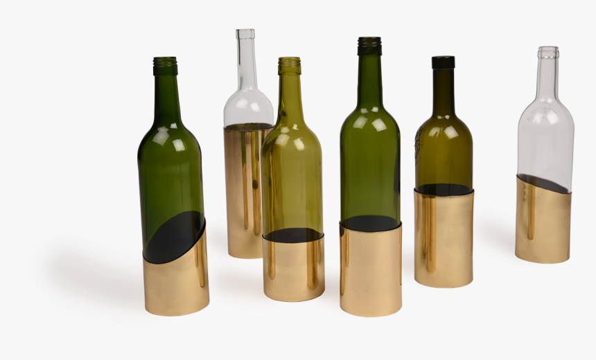 Transparent Wine Glass - Wine Bottle, HD Png Download